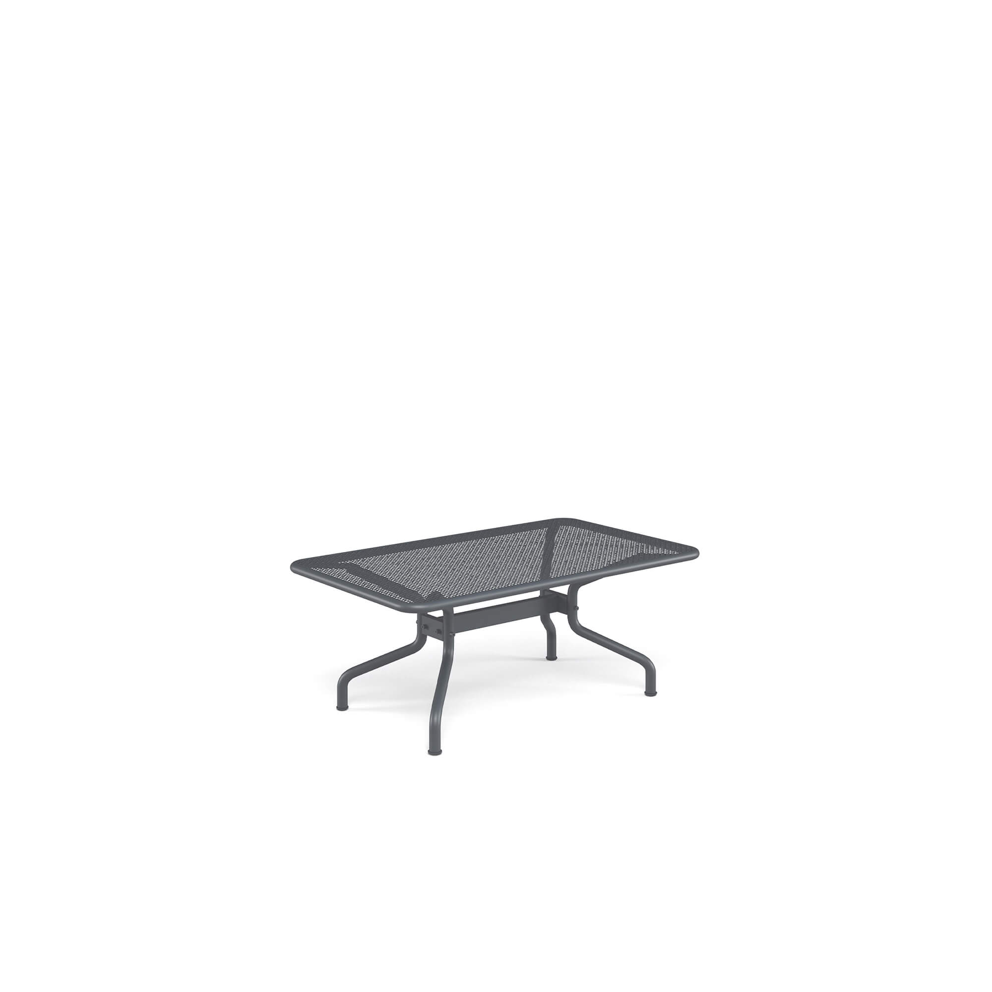 Garden coffee table 100x60 / outside in Steel - Collection Athena