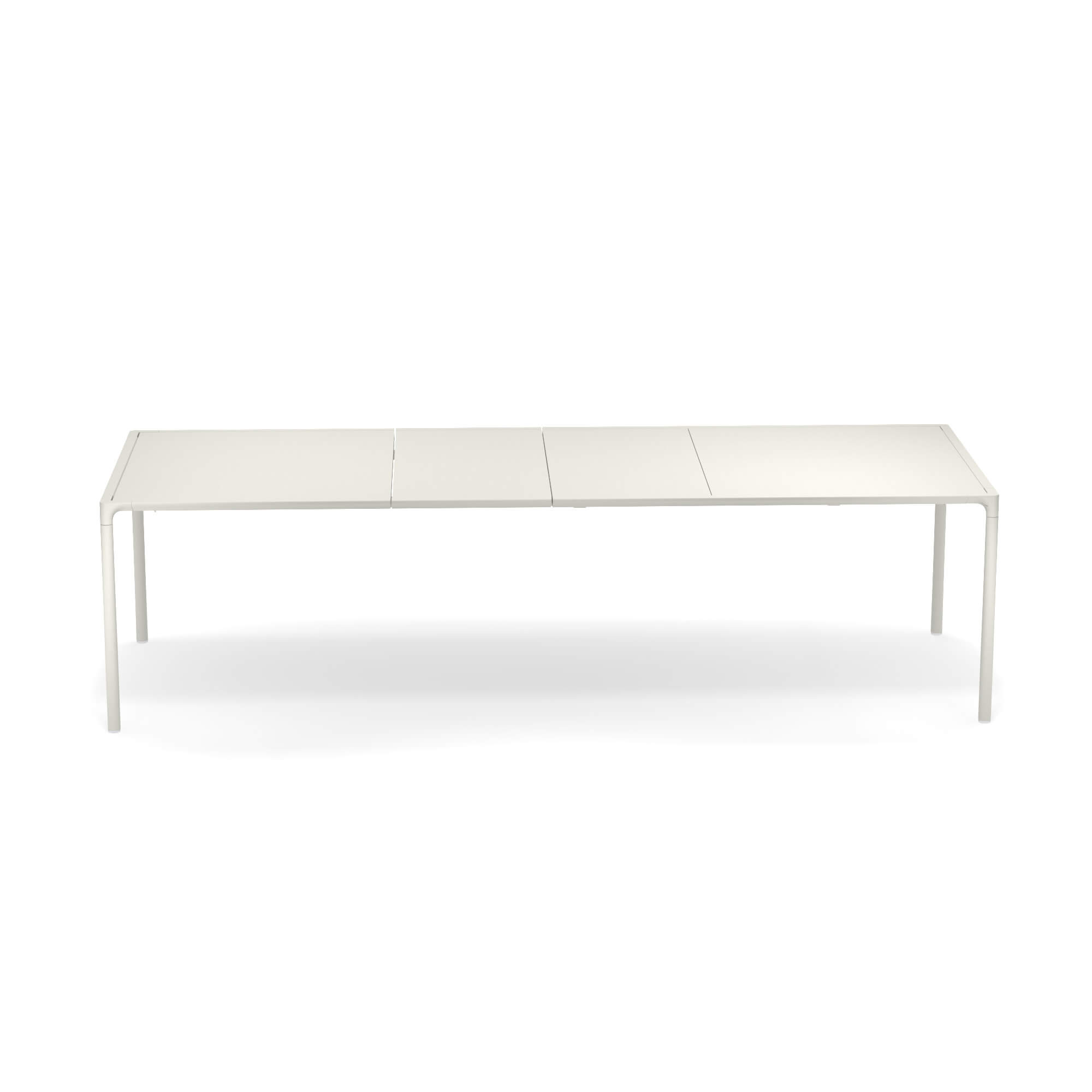 Garten Ausziehtisch rechteckig 181+50+50x103 für den Außenbereich aus