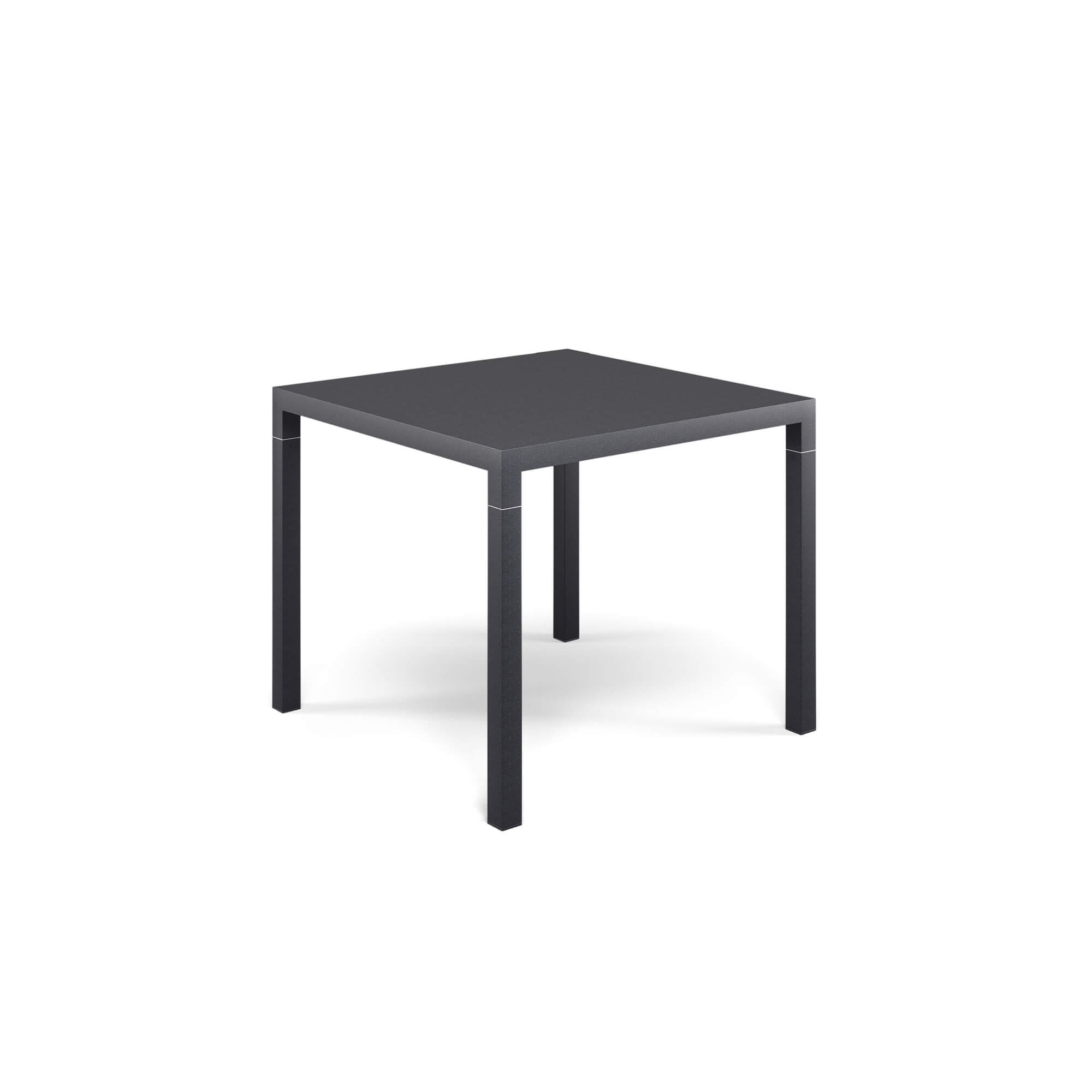 Garden square table 90x90 / outside in Steel - Collection Nova