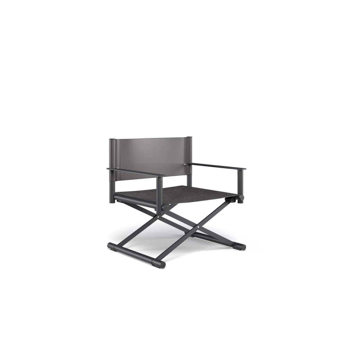 Garden director's lounge chair / outside in Aluminium Collection Terra