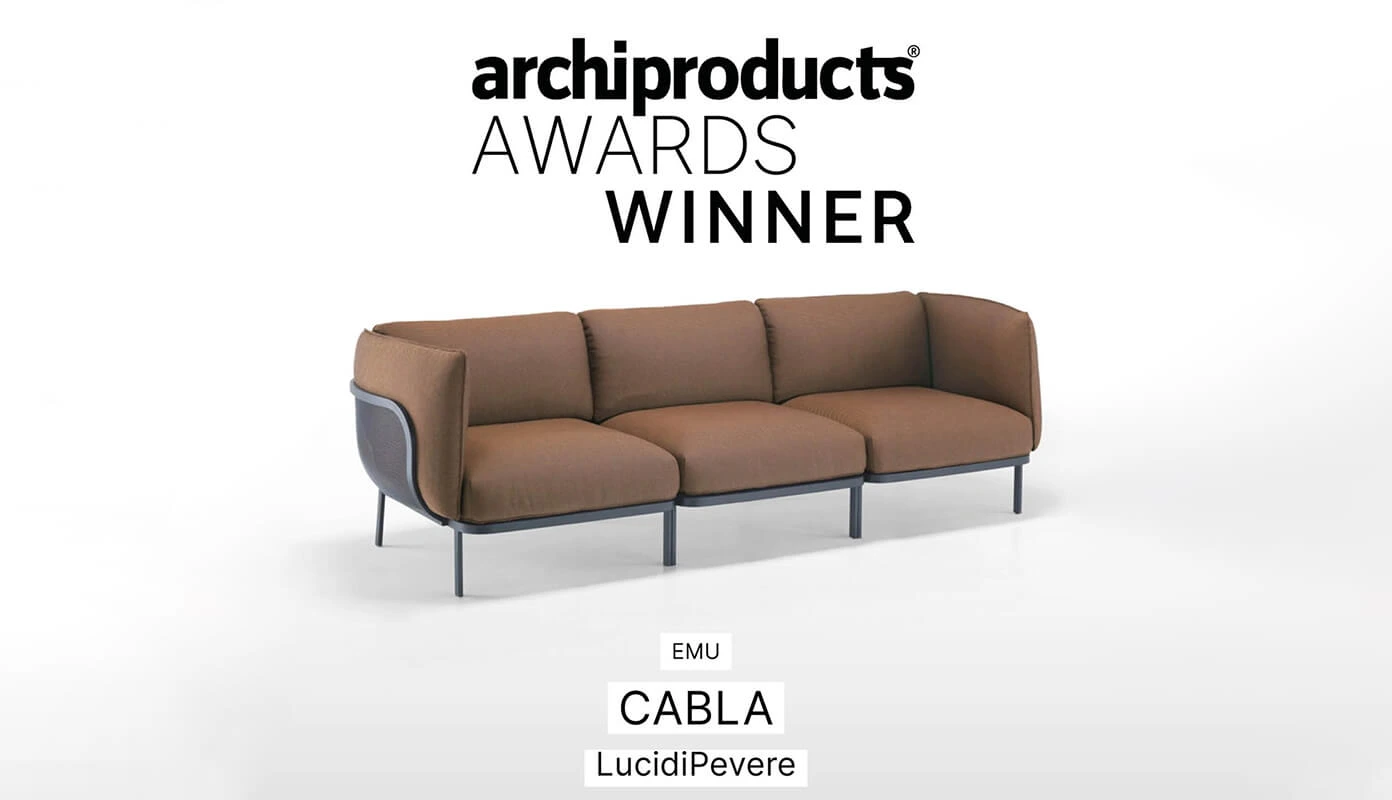 Divano Cabla EMU - Premiato nel Design Outdoor al Premio Archiproducts 2023